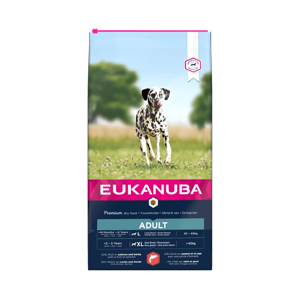 Eukanuba Adult Large Breed Salmon and Barley Dog Food 12kg

